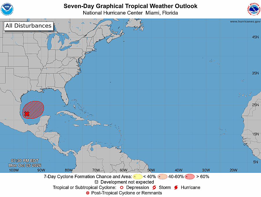 Tallahassee watches Gulf disturbance with 80% development chance: the week ahead